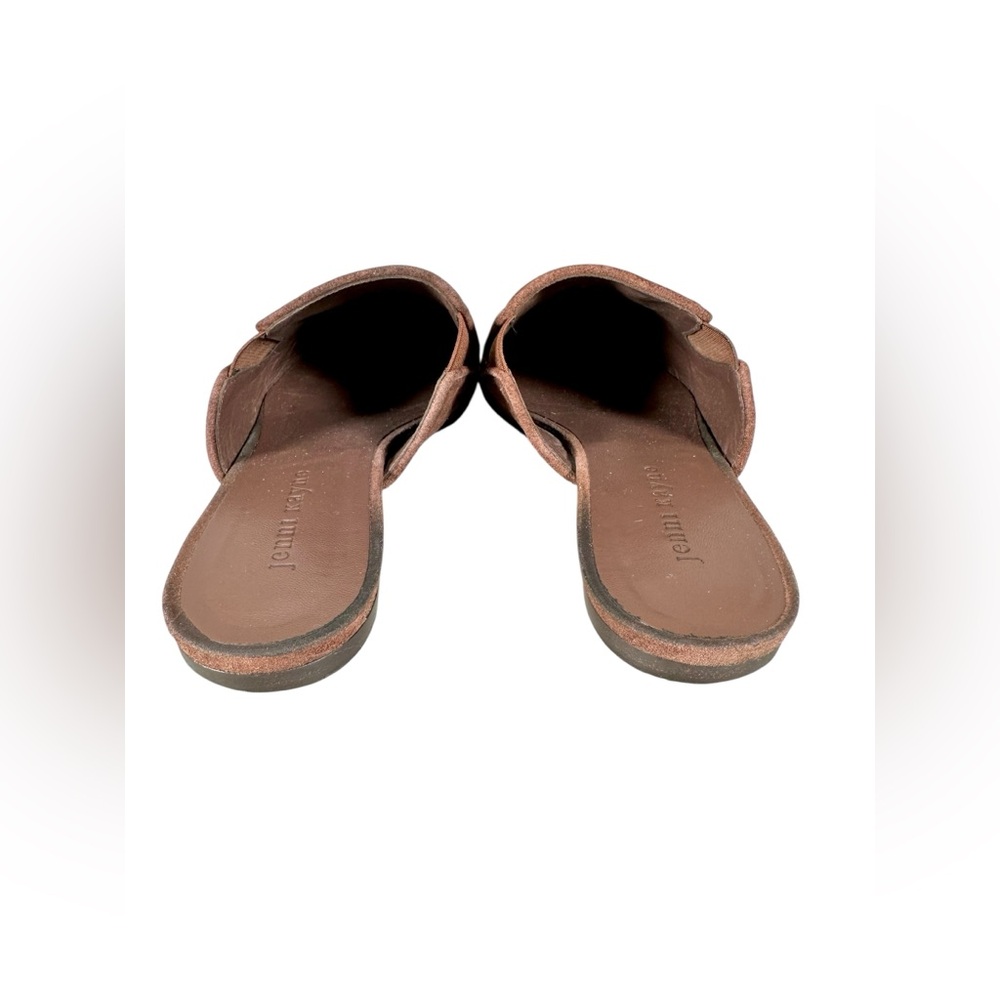 Jenni Kayne Rich Brown Suede Mules US size 8 - Picture 6 of 15